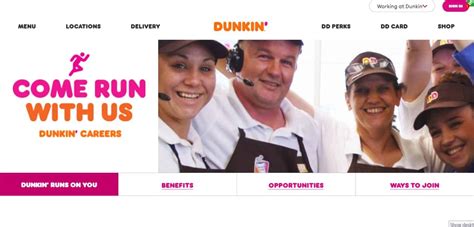 apply to dunkin|dunkin online application.